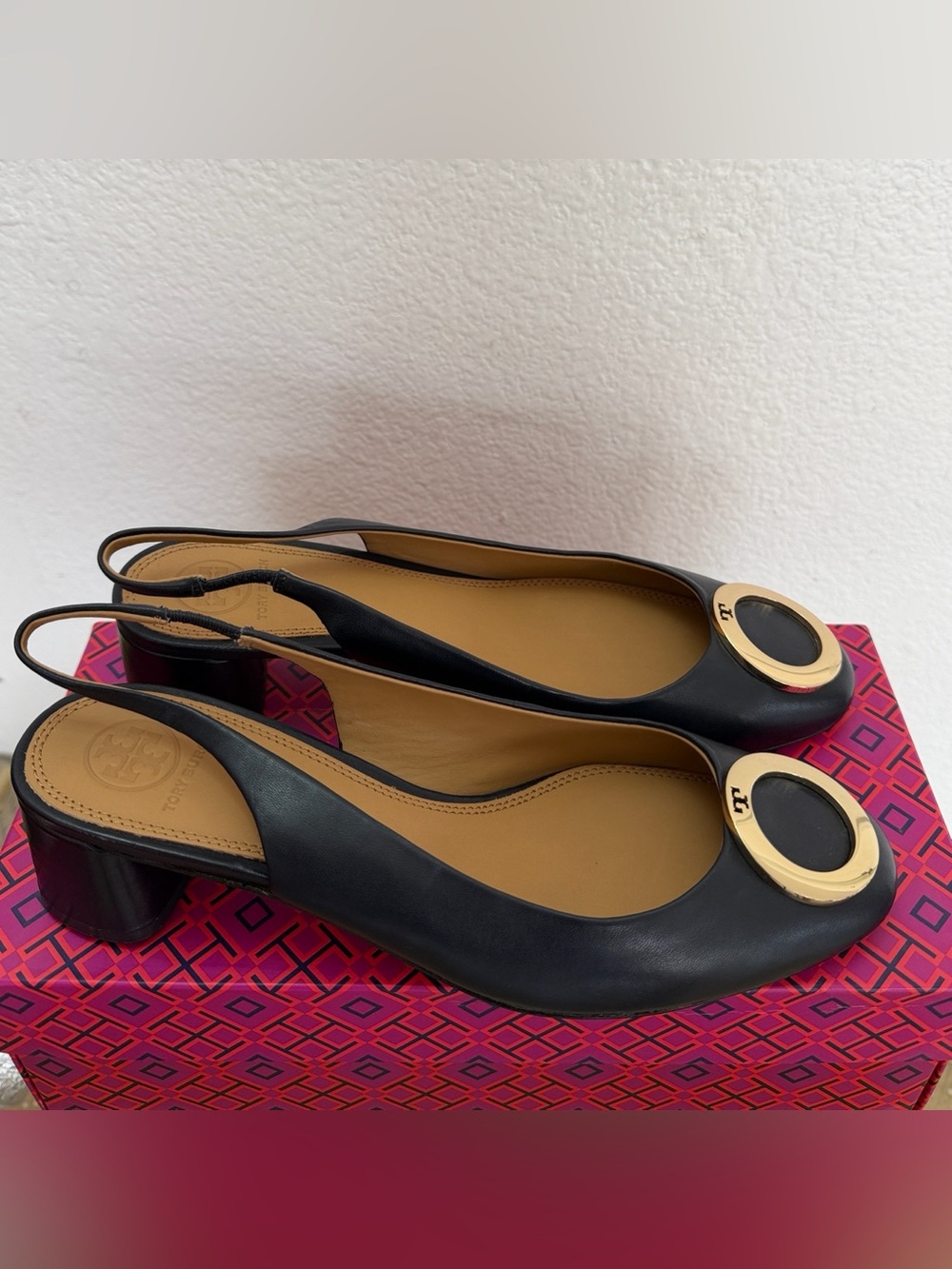 Tory Burch Caterina Slingback Pumps Size 8M